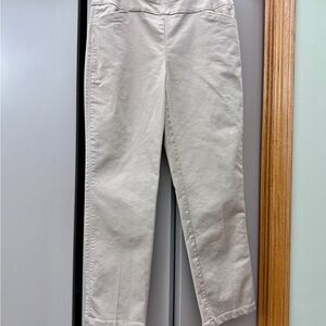 Croft & Barrow Khaki Effortless Stretch Pants